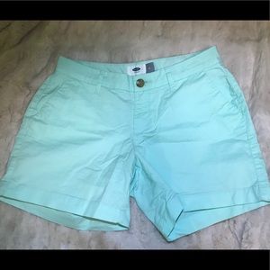 Old Navy Light Teal/Mint Shorts